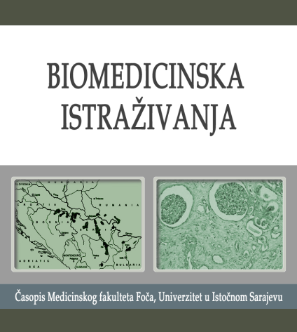 					View Vol. 3 No. 1 (2012): Biomedicinska istraživanja
				