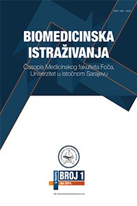 					View Vol. 5 No. 2 (2014): Biomedicinska istraživanja
				