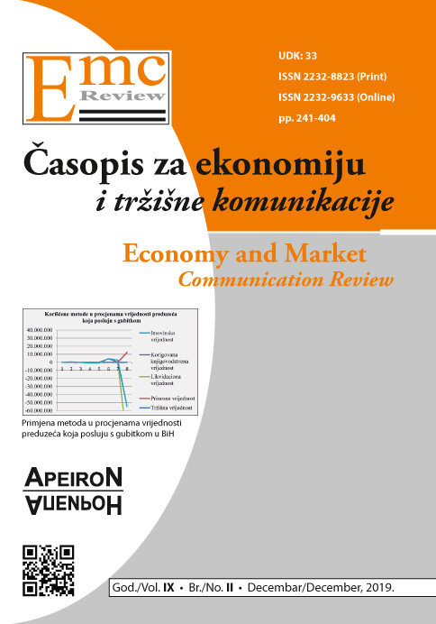 					View Vol. 18 No. 2 (2019): EMC Review - ECONOMY AND MARKET COMMUNICATION REVIEW
				