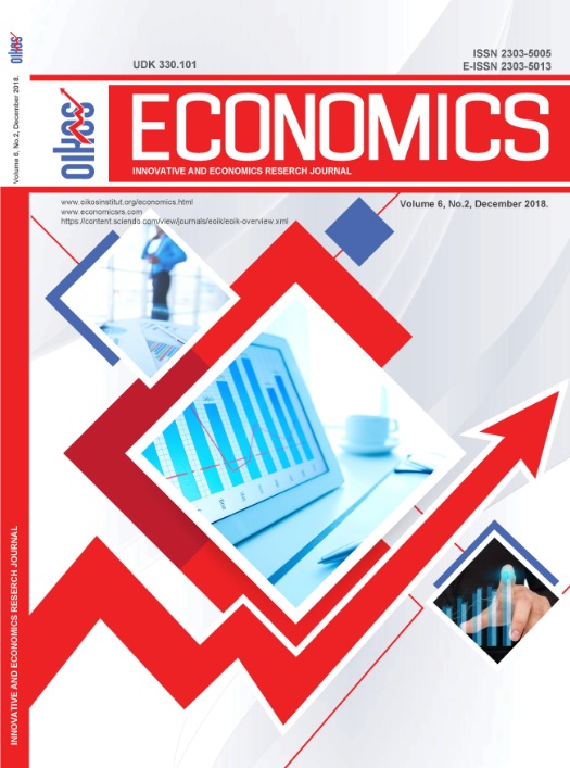 					View Vol. 6 No. 2 (2018): ECONOMICS - INNOVATIVE AND ECONOMICS RESEARCH JOURNAL 
				