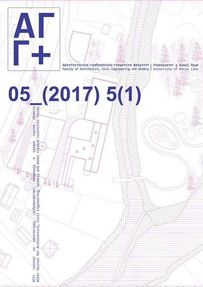 					View Vol. 5 No. 1 (2017): АGG+ Journal for Architecture, Civil Engineering, Geodesy and related scientific fields
				