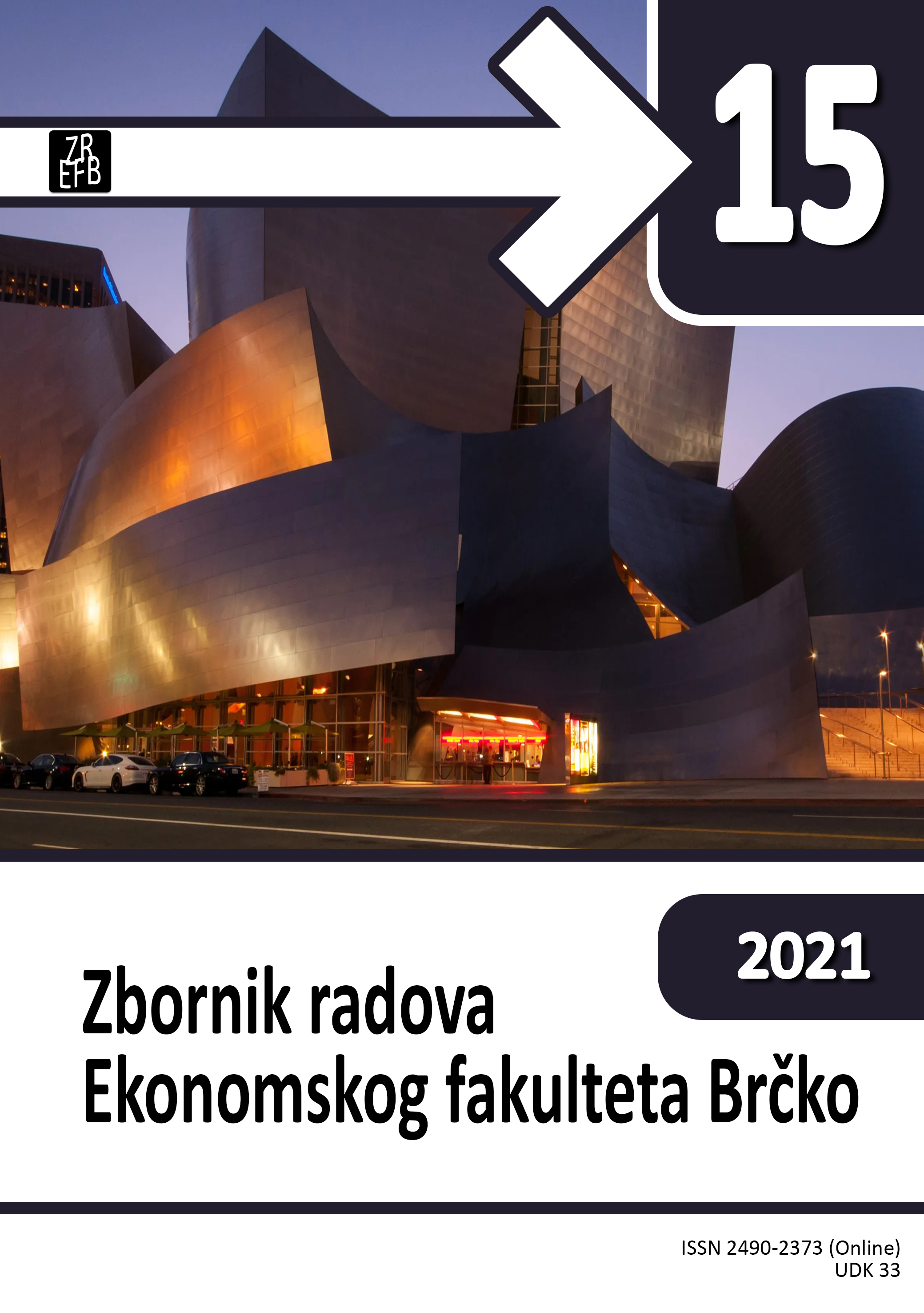 					View No. 15 (2021): ZBORNIK RADOVA EKONOMSKOG FAKULTETA BRČKO
				