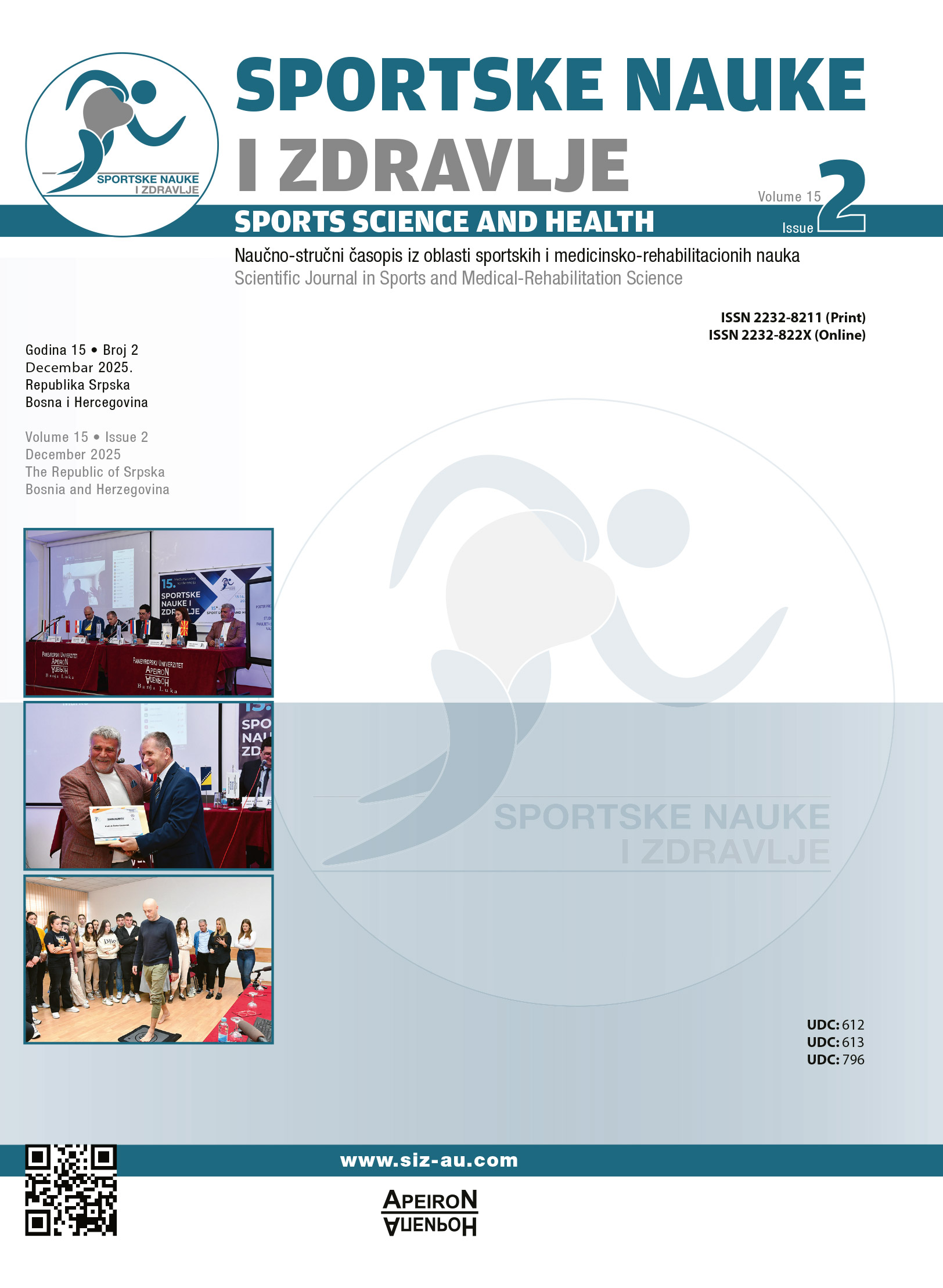					View Vol. 32 No. 2 (2025): SPORTS SCIENCE AND HEALTH
				
