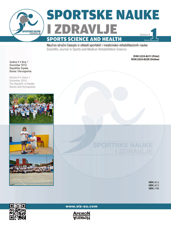 					View Vol. 17 No. 1 (2019): SPORTS SCIENCE AND HEALTH
				