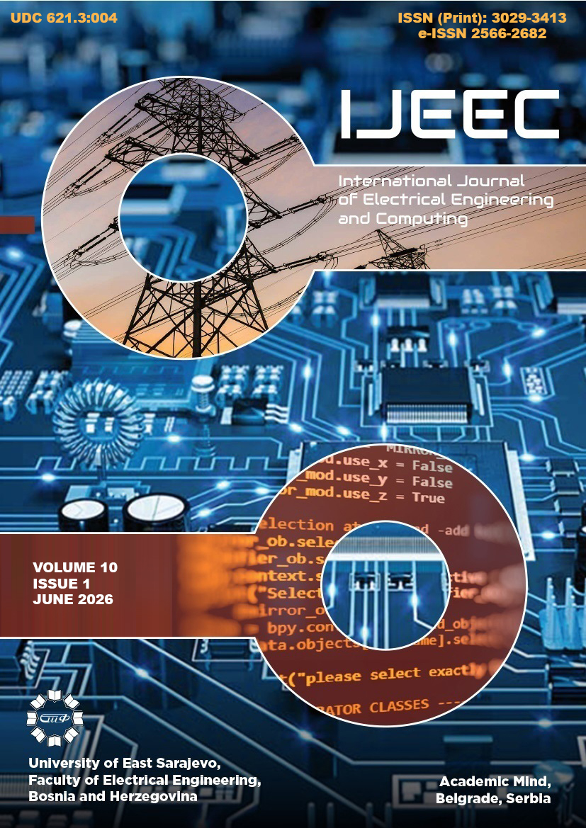 					View Vol. 10 No. 1 (2026): International Journal of Electrical Engineering and Computing
				