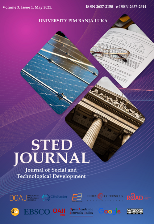 					View Vol. 3 No. 1 (2021): STED JOURNAL
				