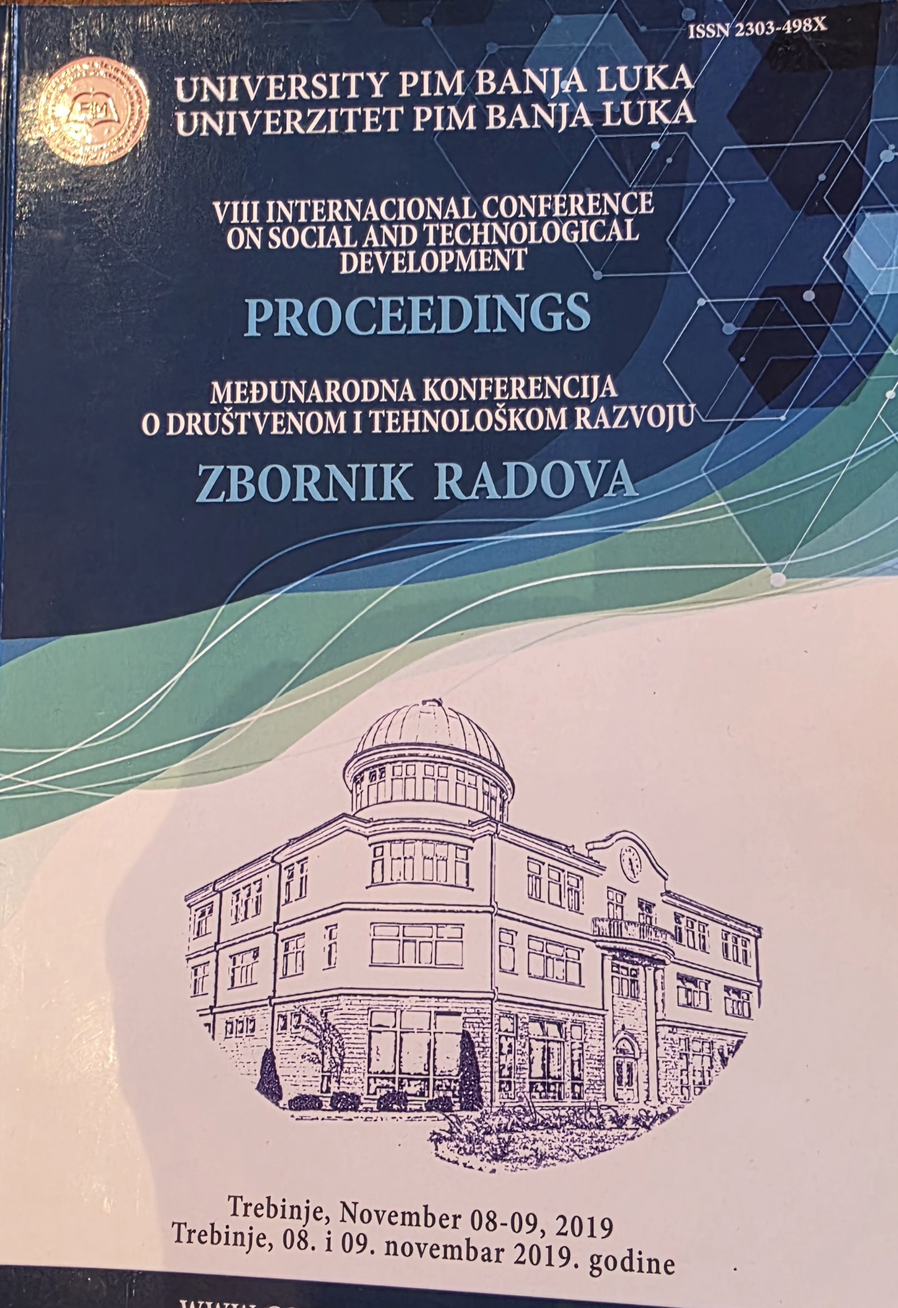 					View Vol. 8 No. 1 (2019): PROCEEDINGS - STED 2019
				